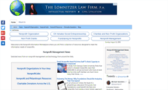 Desktop Screenshot of nonprofitinfomart.com